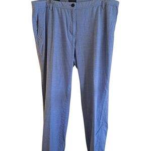 Talbots Pale Blue Straight Leg Trousers